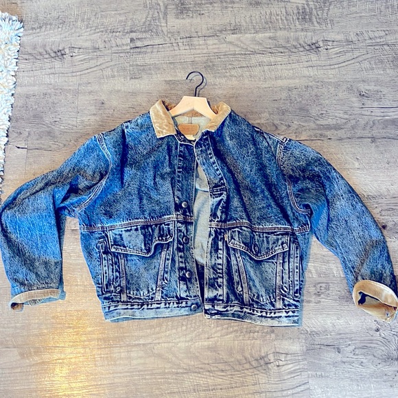 Vintage Levi’s Denim and Corduroy Jacket - Picture 1 of 5